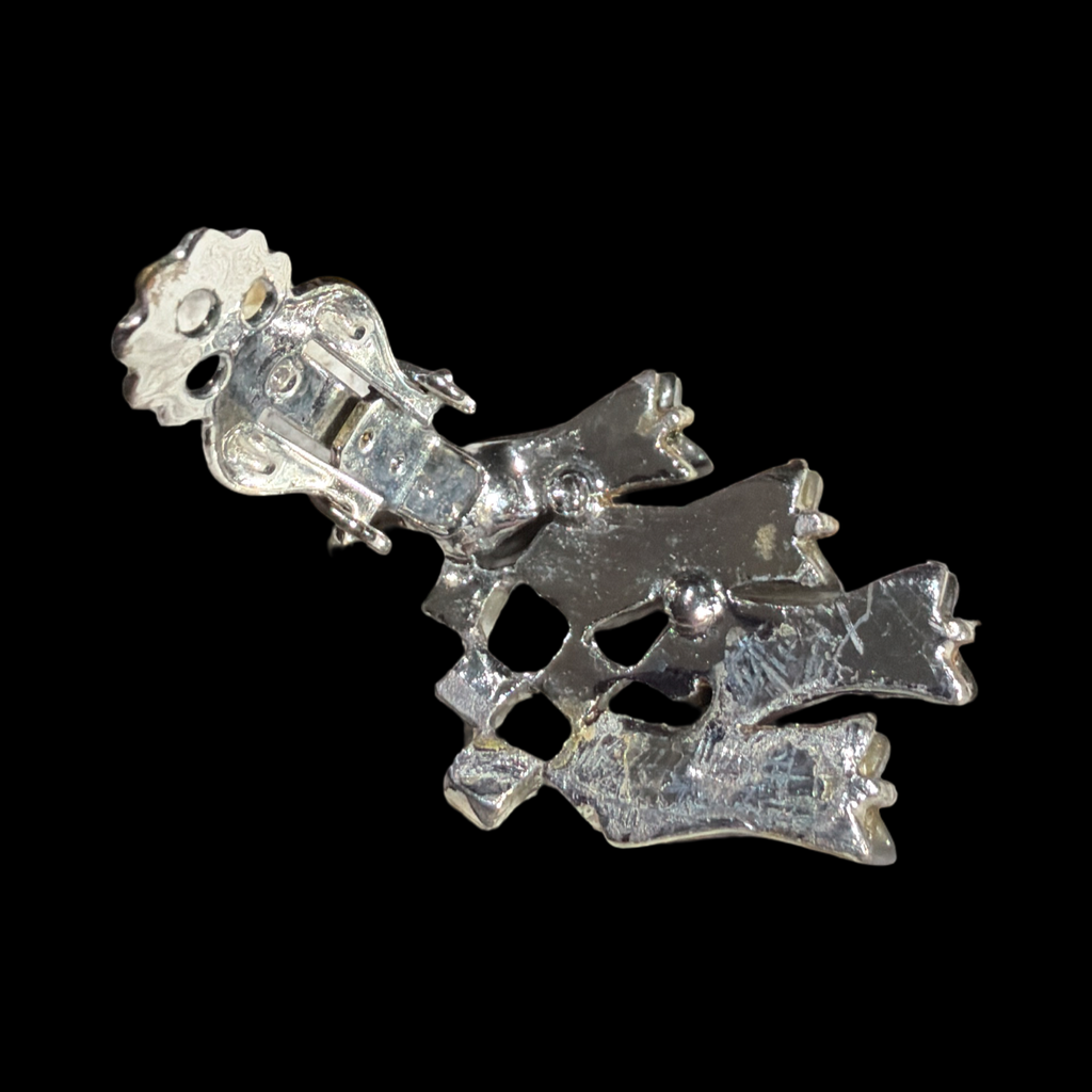 MOONGLOW GRAY LUCITE CLIPS