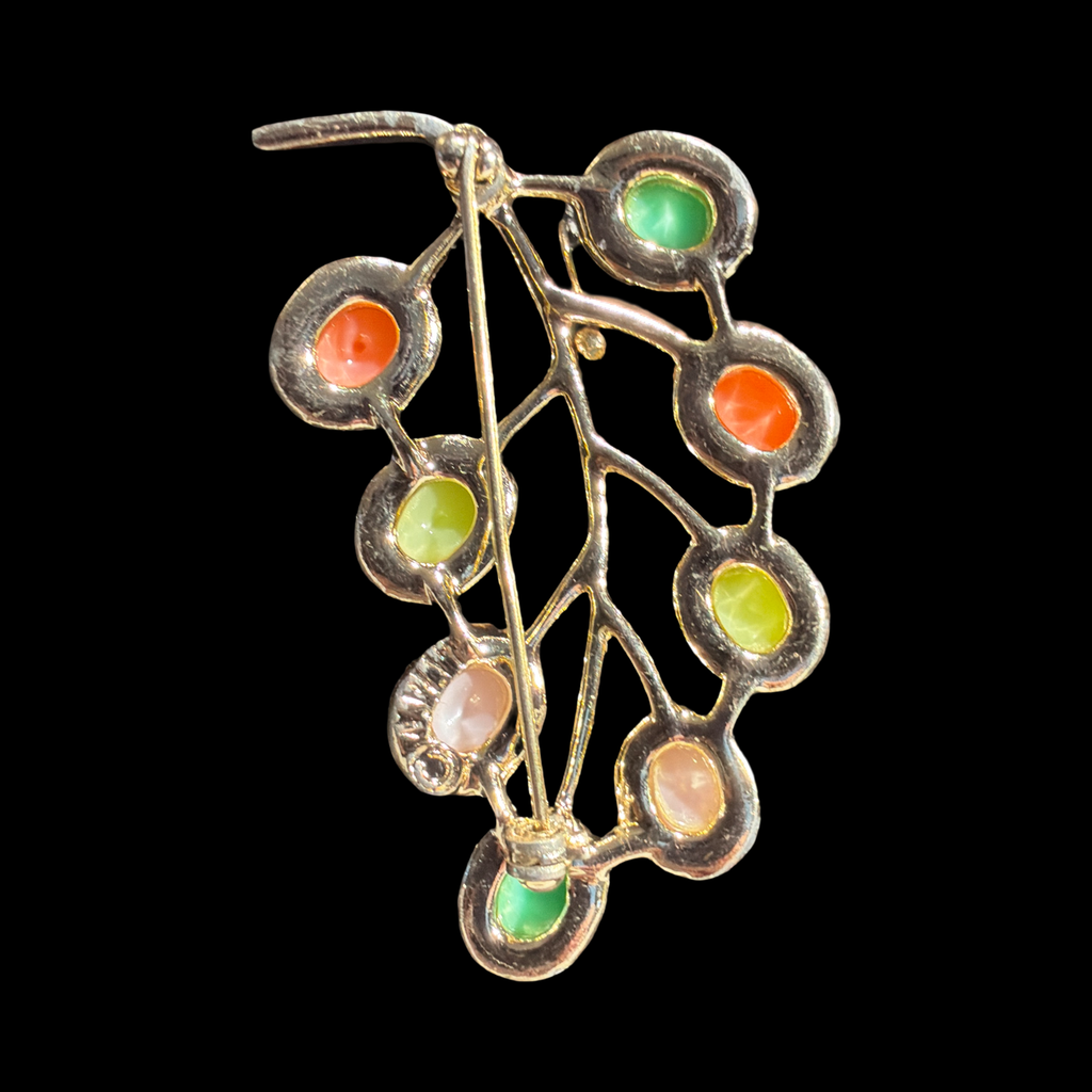 1973 SARACH COVENTRY CANDY LAND BROOCH