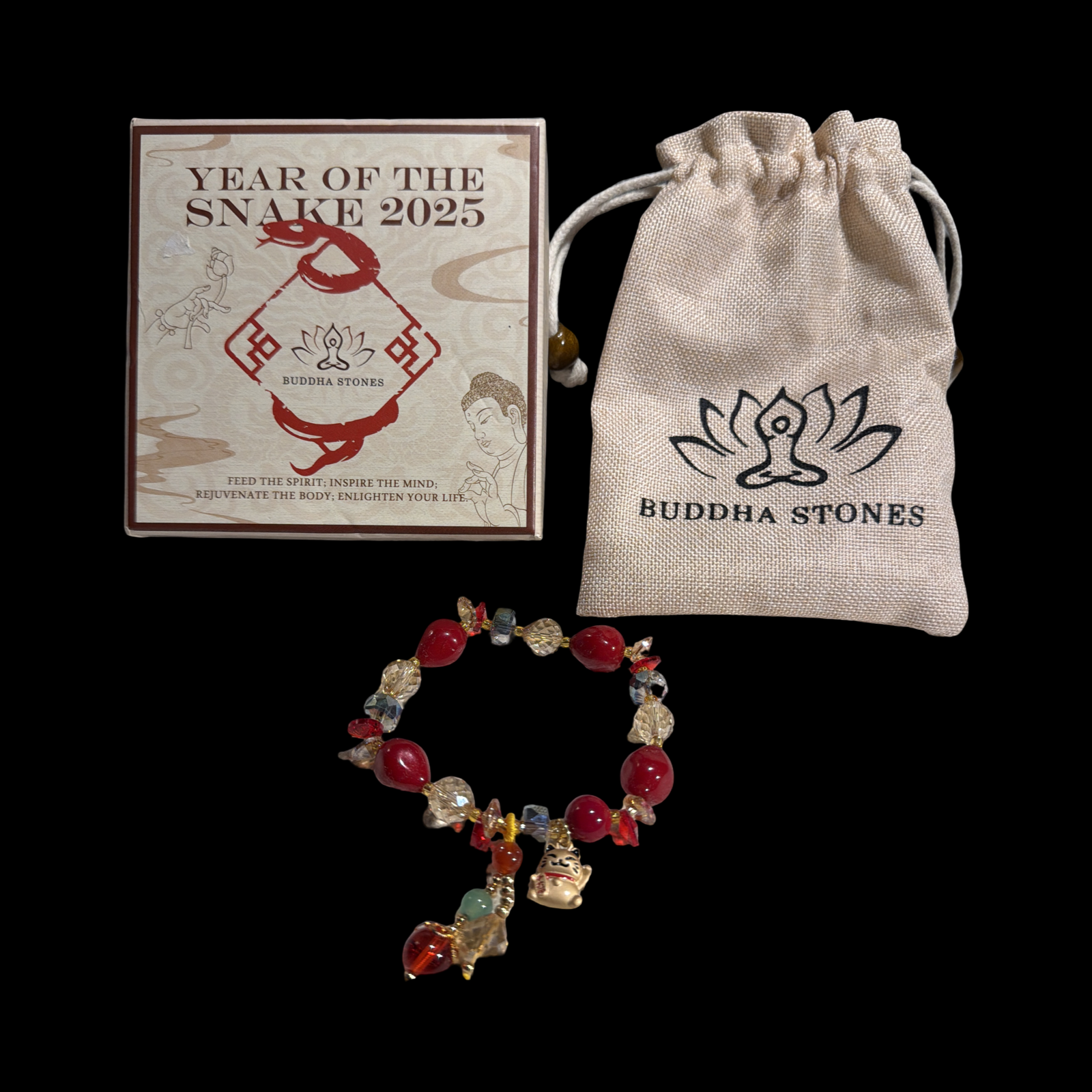 BUDDHA STONES BRACELET