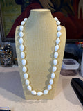 NAPIER WHITE BEADED NECKLACE