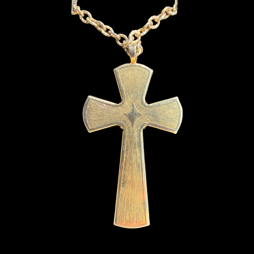 1970'S AVON JULIET CROSS NECKLACE