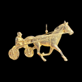 VINTAGE HARNESS RACING BROOCH