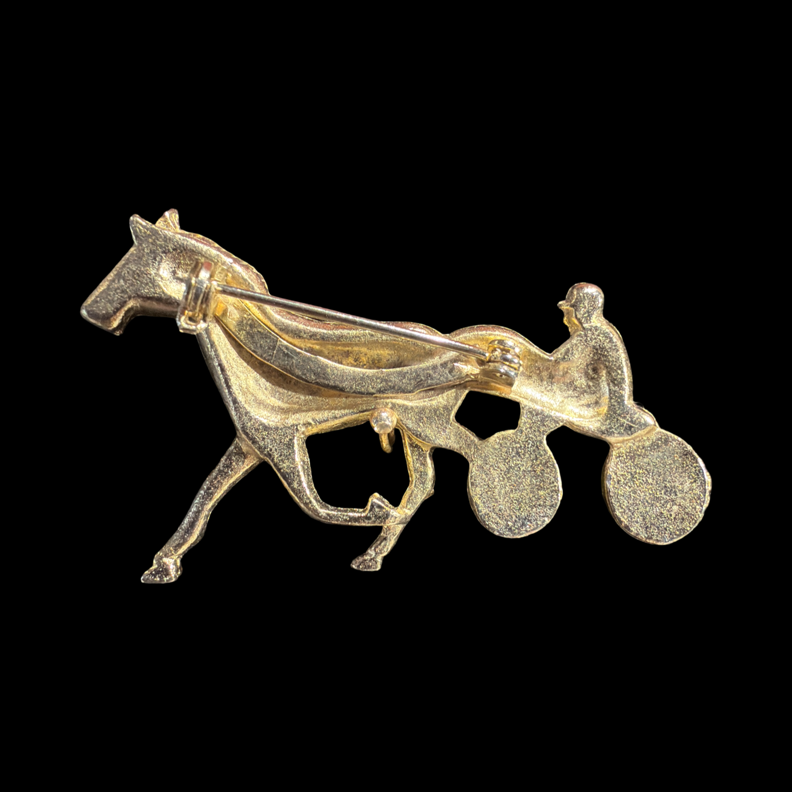 VINTAGE HARNESS RACING BROOCH