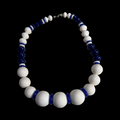 VINTAGE LUCITE BEADED NECKLACE