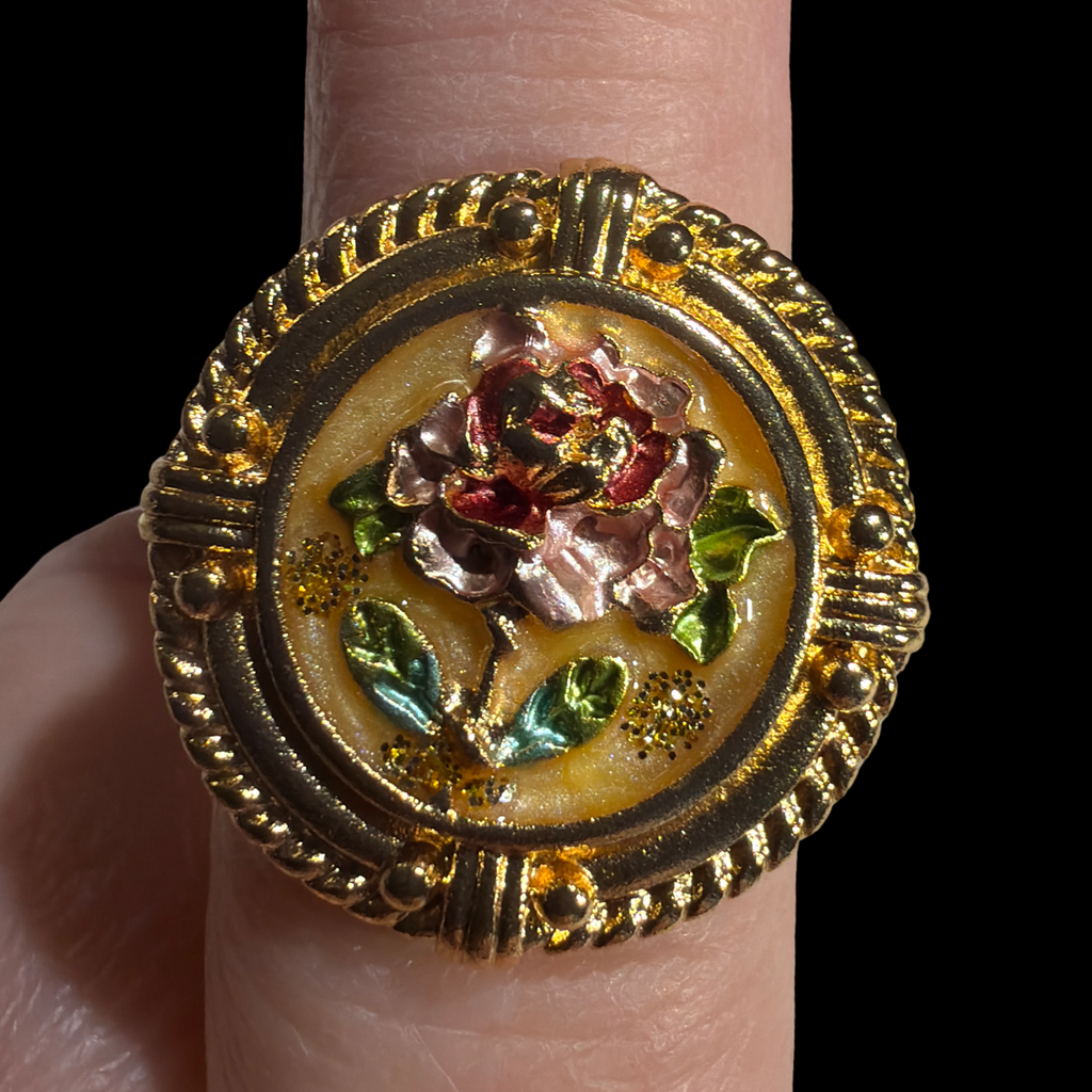 INDIAN ROSE RING