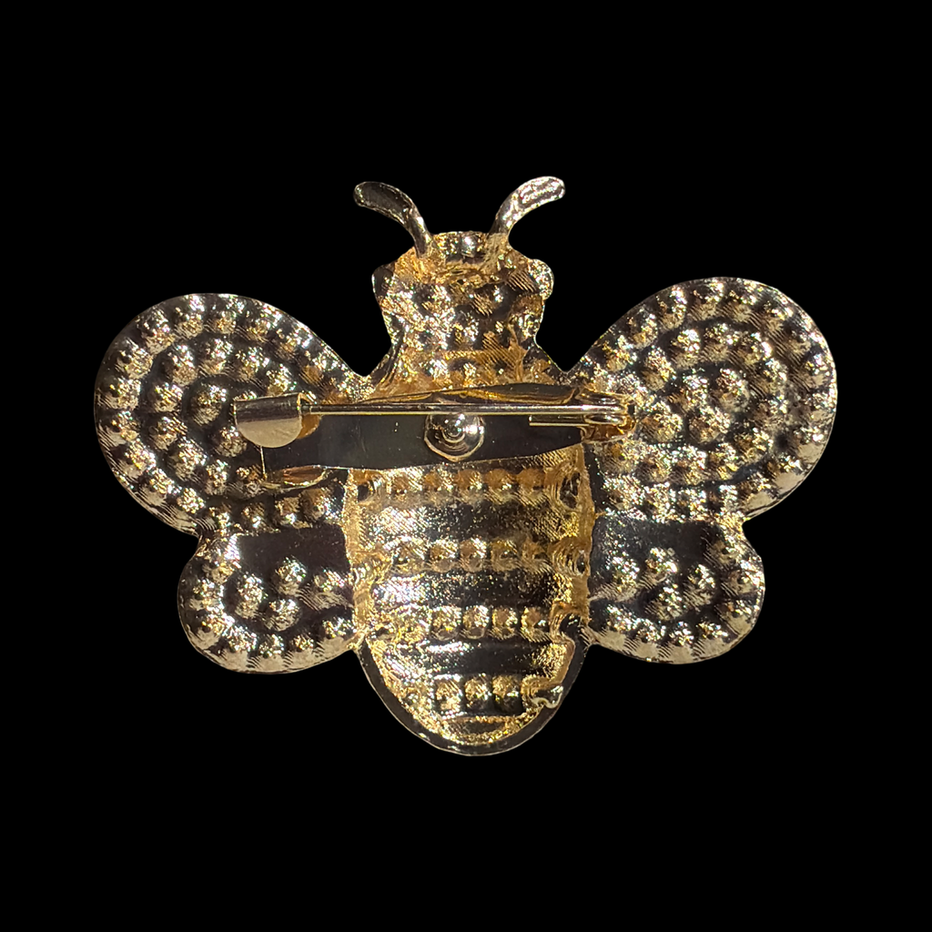 LIME BEE BROOCH