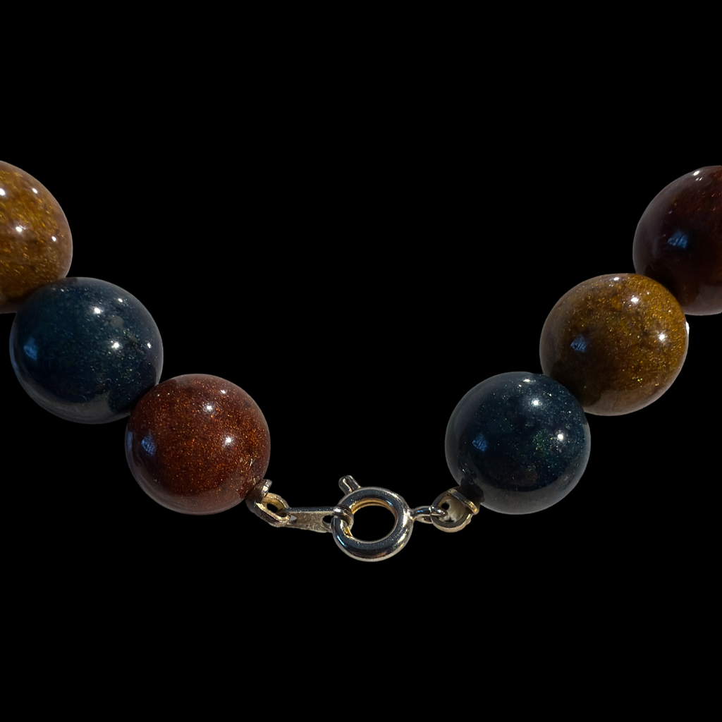 BEADED FALL COLOR NECKLACE