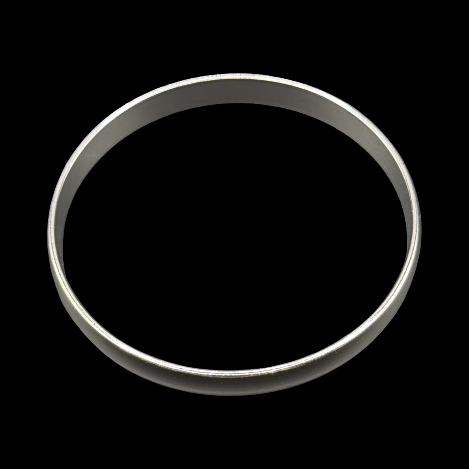 SILVER TONE MONET BANGLE