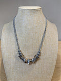 MULTI STRAND BEADED "PANDORA STYLE" NECKLACE
