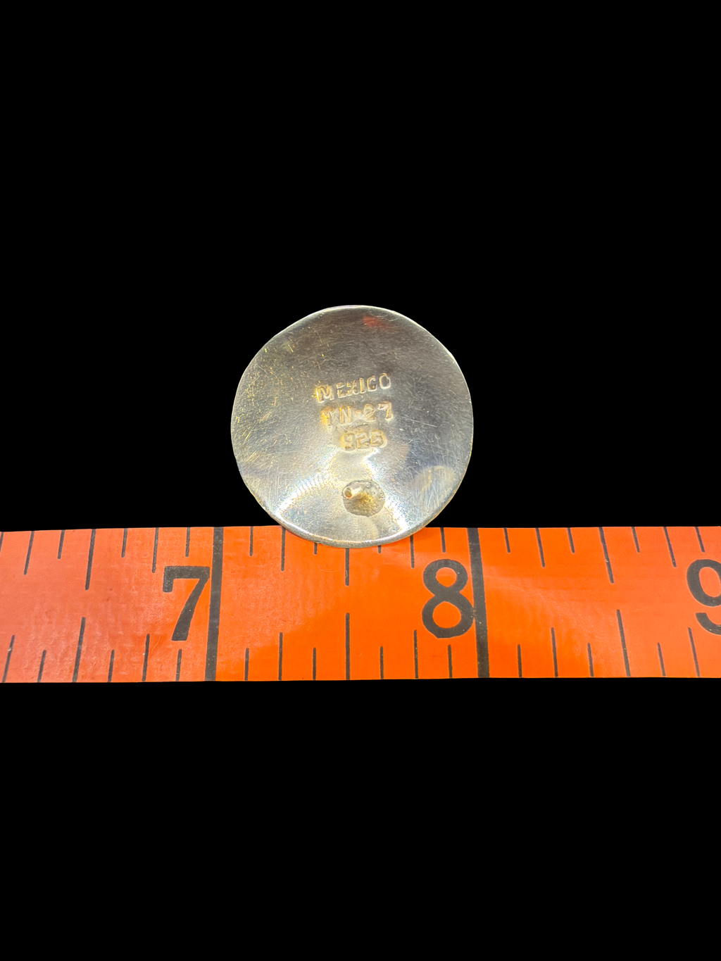 925  SILVER AND BRASS EARRINGS