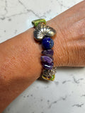 GLASS & STONE BEAD BRACELETS