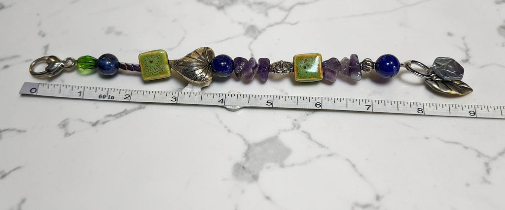 GLASS & STONE BEAD BRACELETS