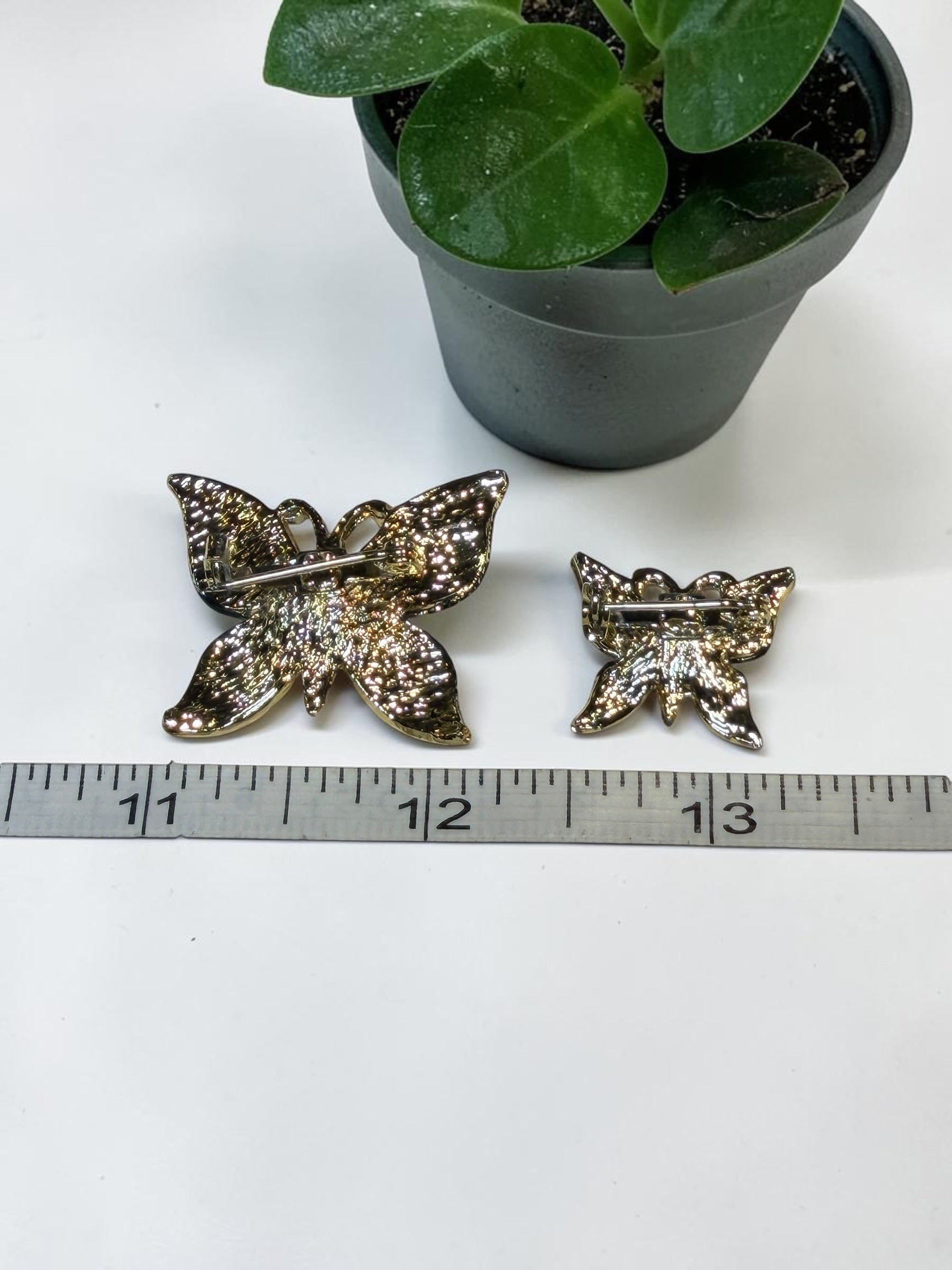 BUTTERFLY BROOCH SET