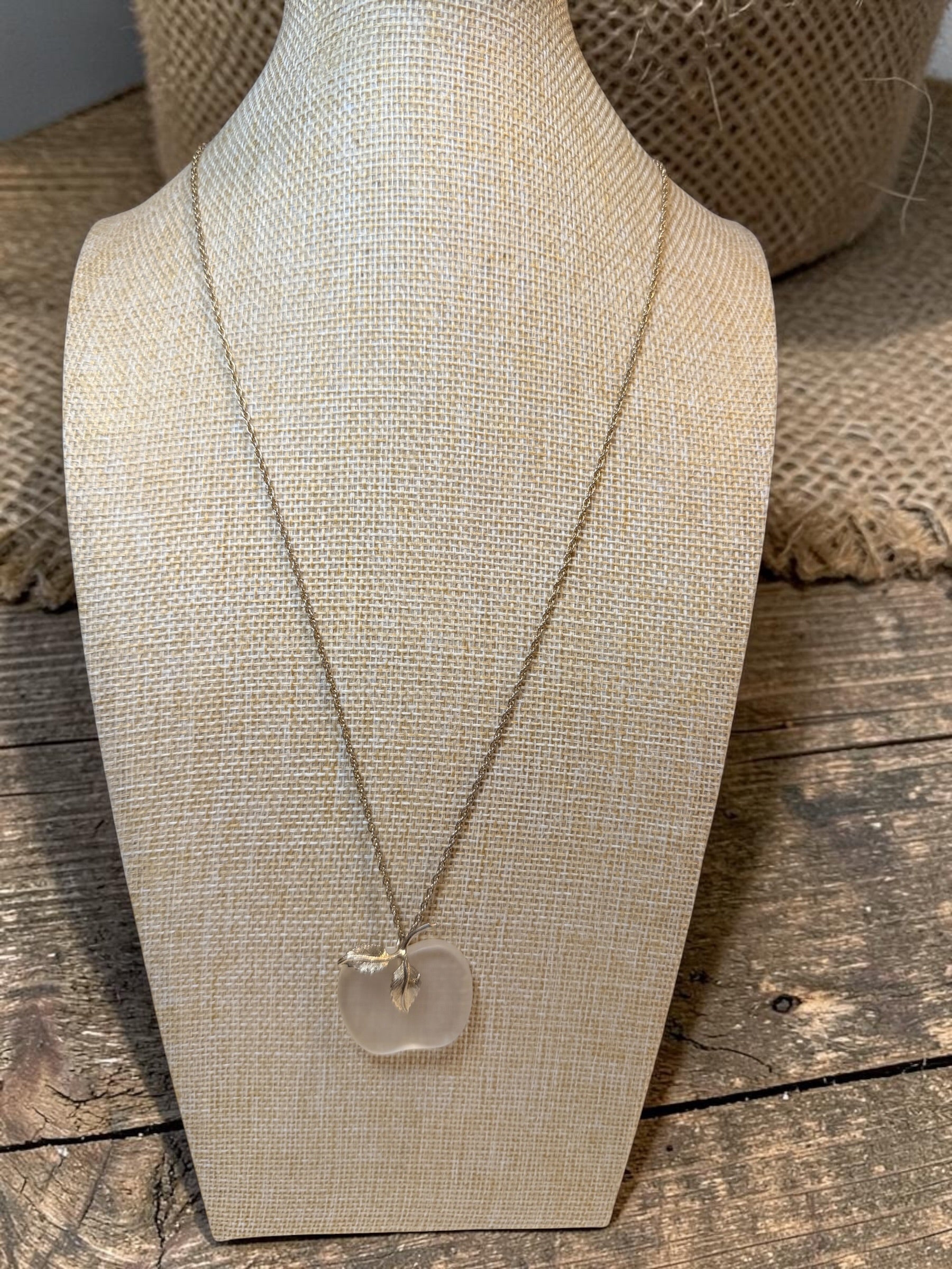 AVON APPLE NECKLACE