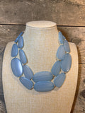BLUE BEAD NECKLACE