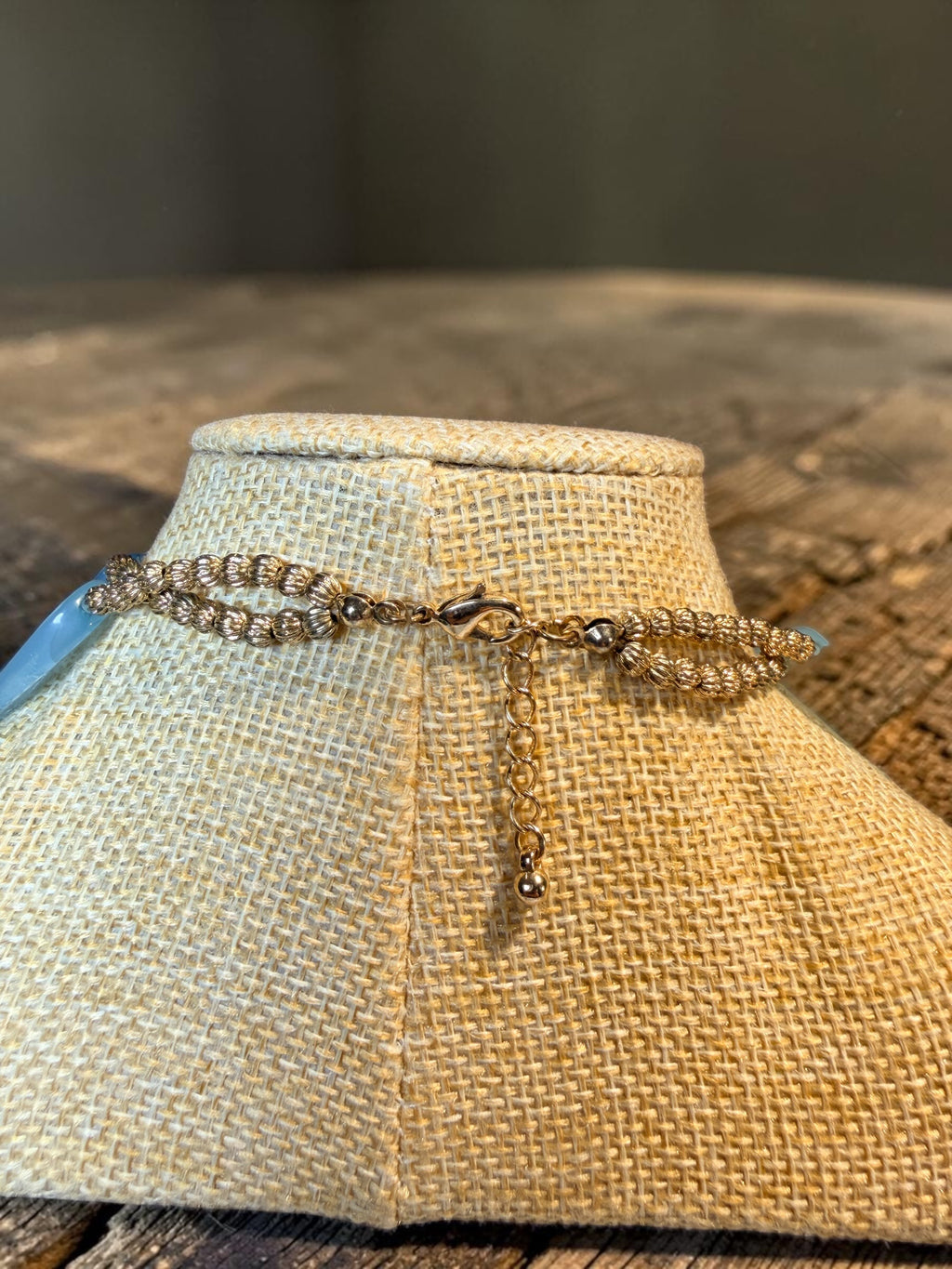 BLUE BEAD NECKLACE