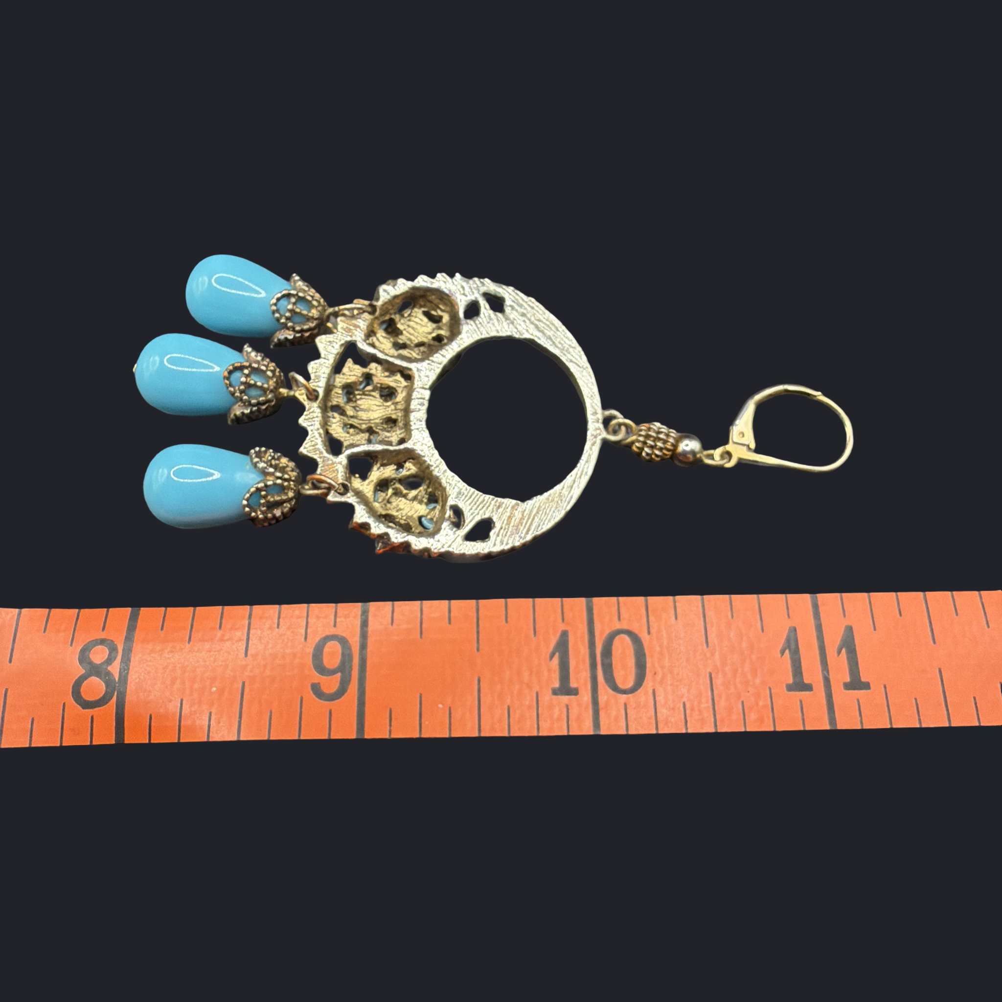 LOTUS CHANDELIER EARRINGS