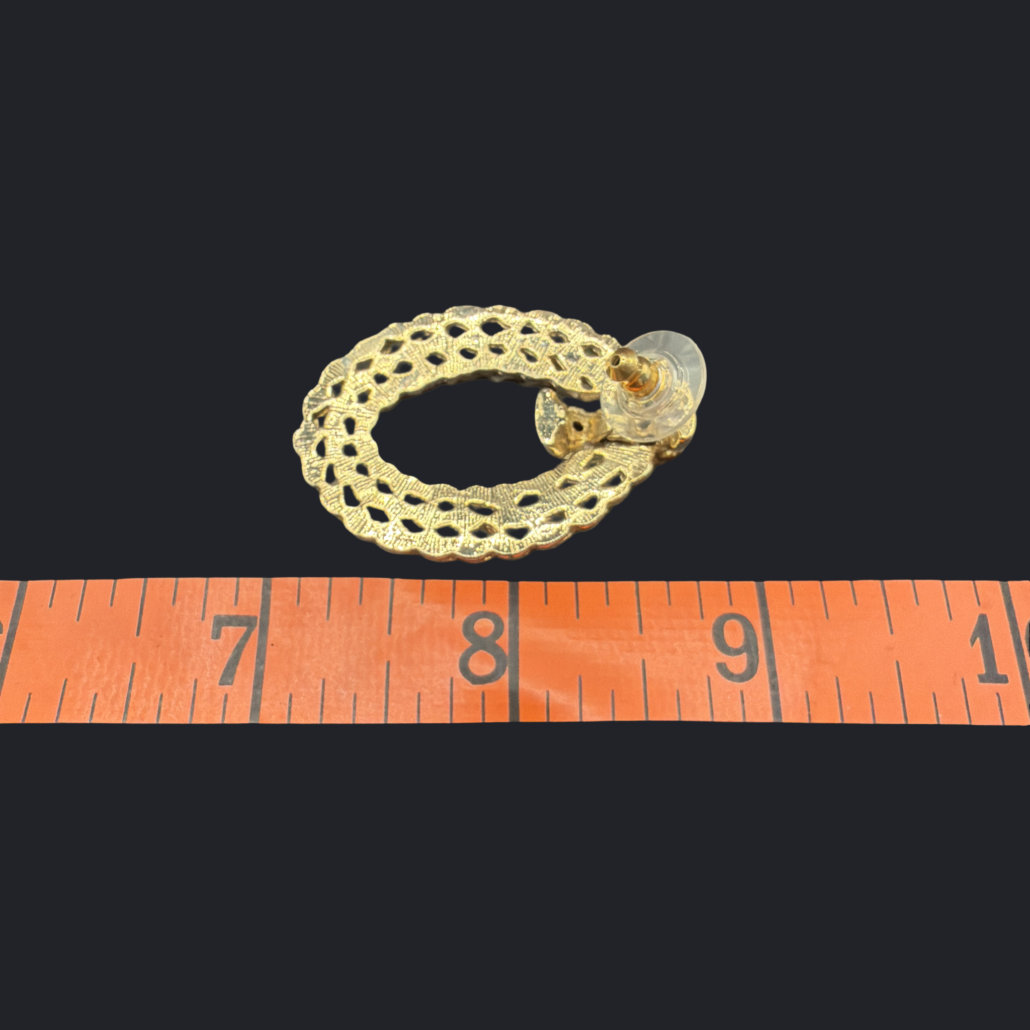 ROPE DESIGN EARRINGS