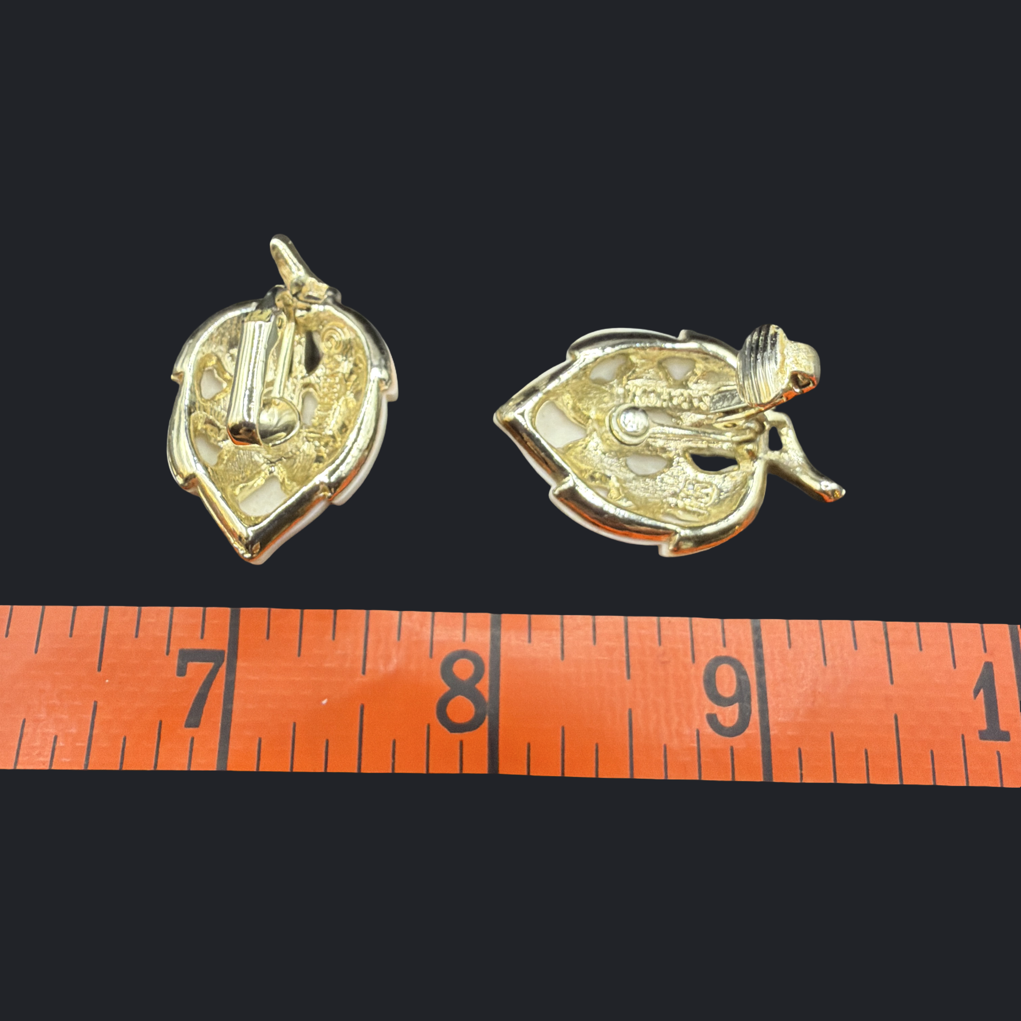 SARAH COVENTRY WHITE VELVET EARRINGS