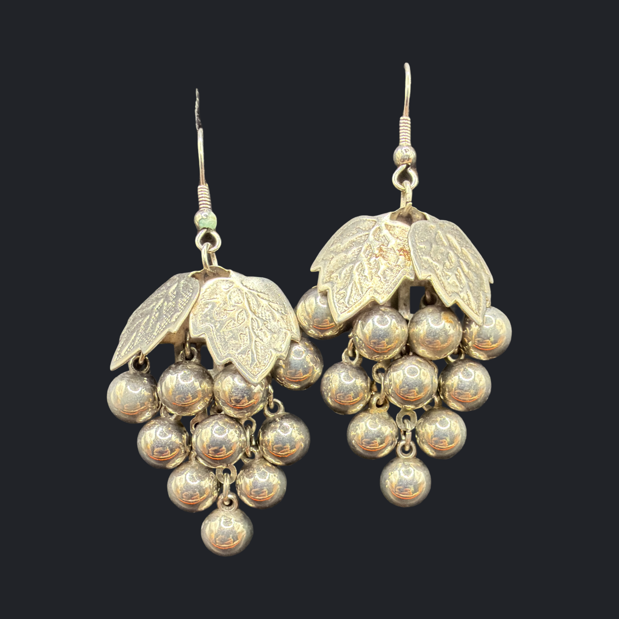 GRAPE CLUSTER EARRINGS