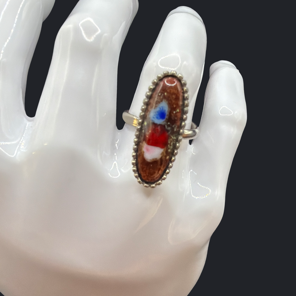 INDIAN JELLY SARAH COVENTRY VINTAGE RING