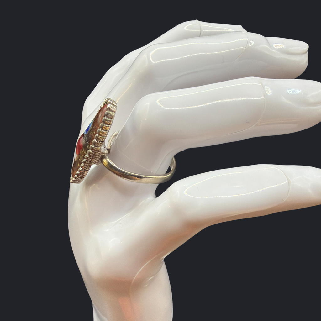 INDIAN JELLY SARAH COVENTRY VINTAGE RING