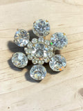 VINTAGE RHINESTONE BROOCH