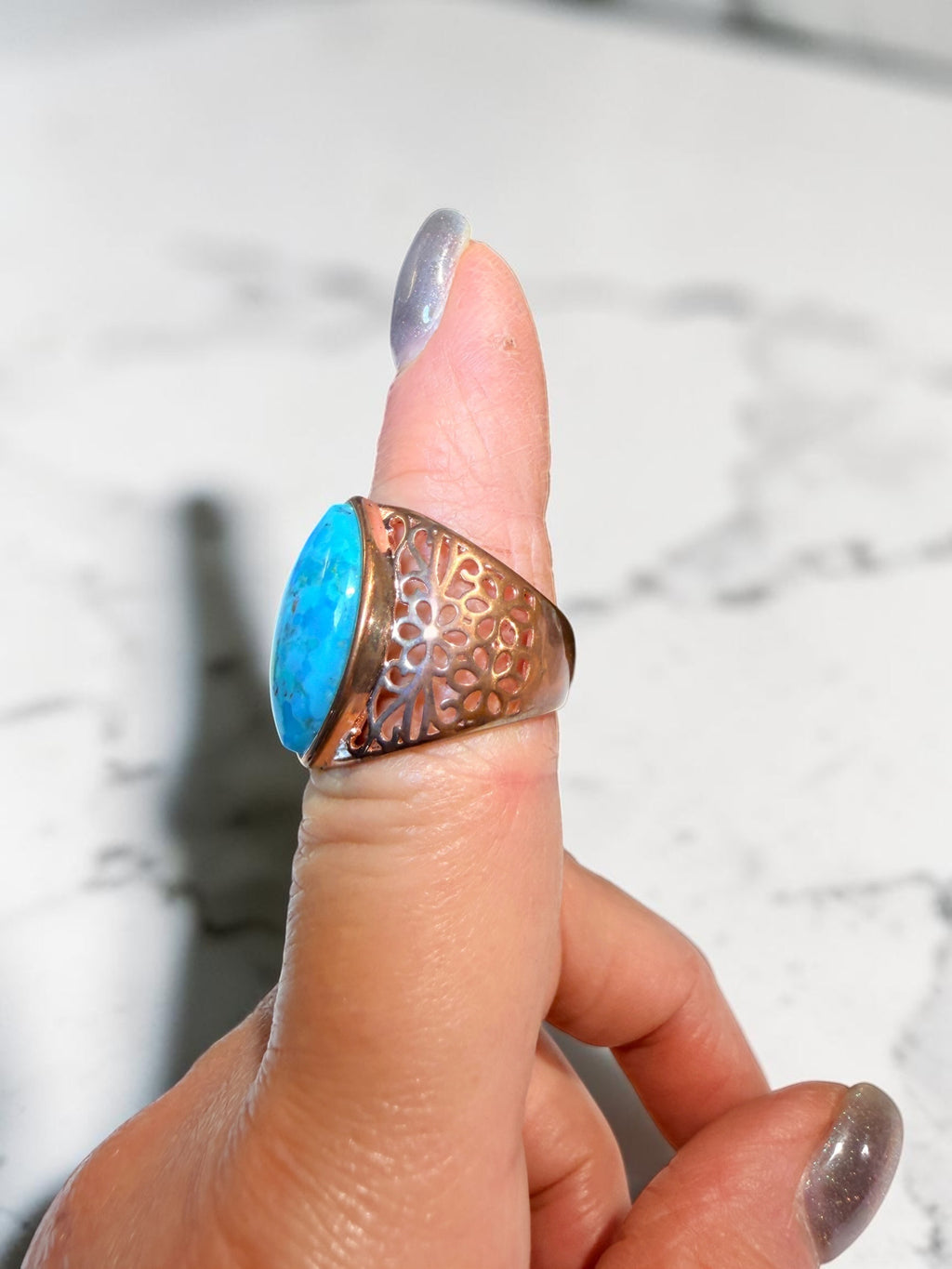 COPPER COLOR RING