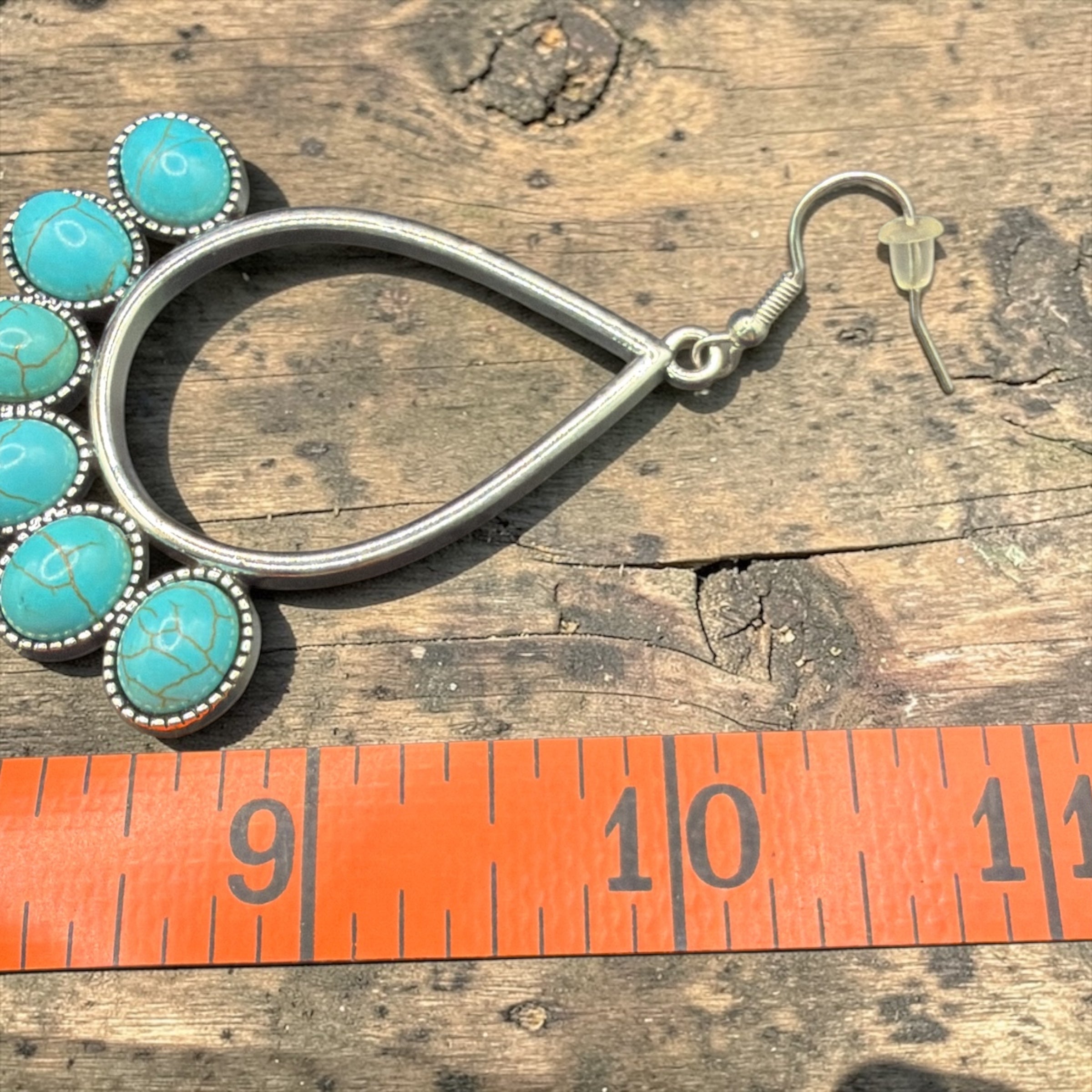 TEAR DROP SHAPED EARRINGS