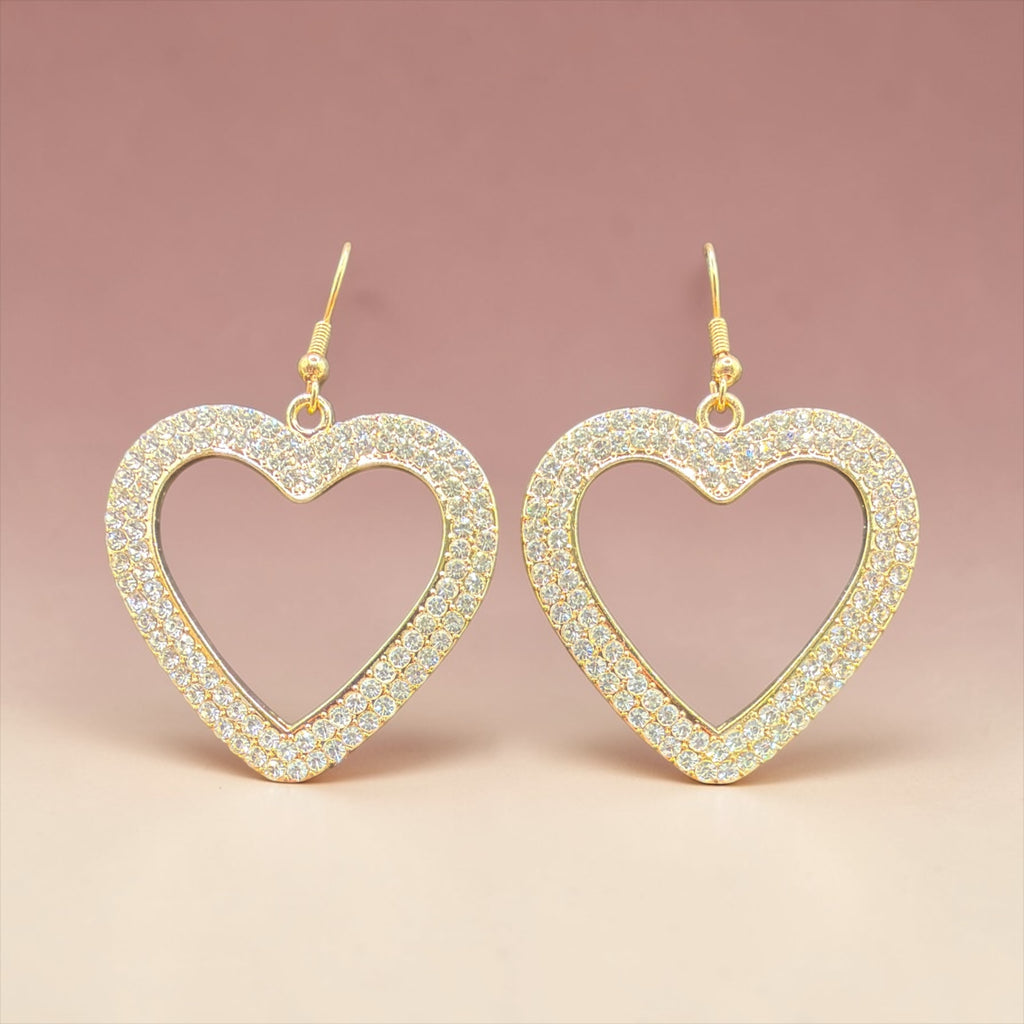 HEART SHAPED EARRINGS