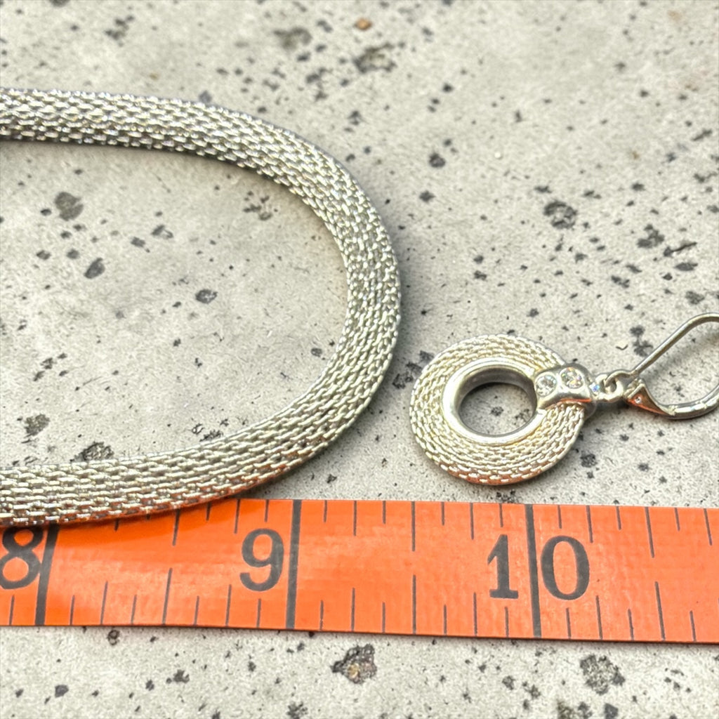 ROPE NECKLACE AND MATCHING EARRINGS SET