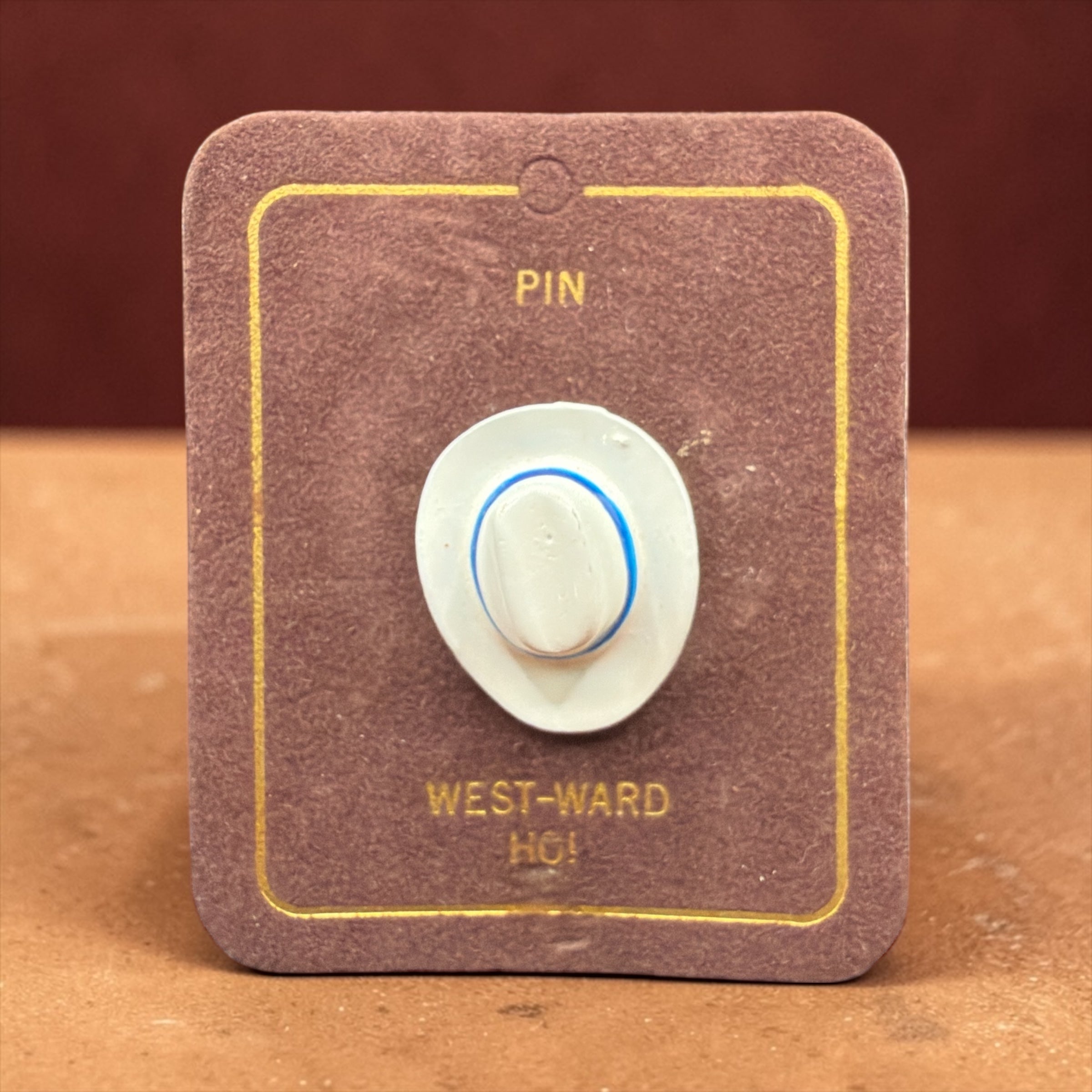 VINTAGE COWBOY HAT TIE TACK