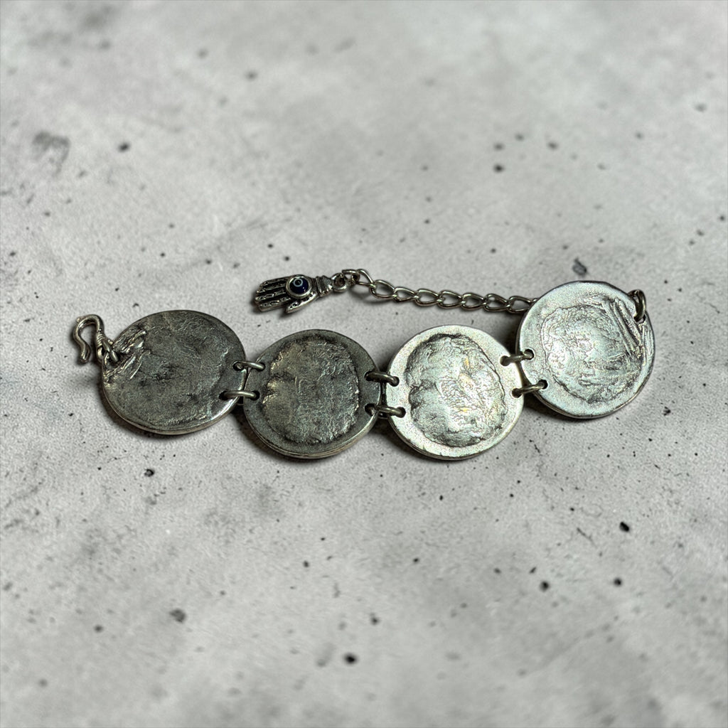 RED CABOCHON BRACELET