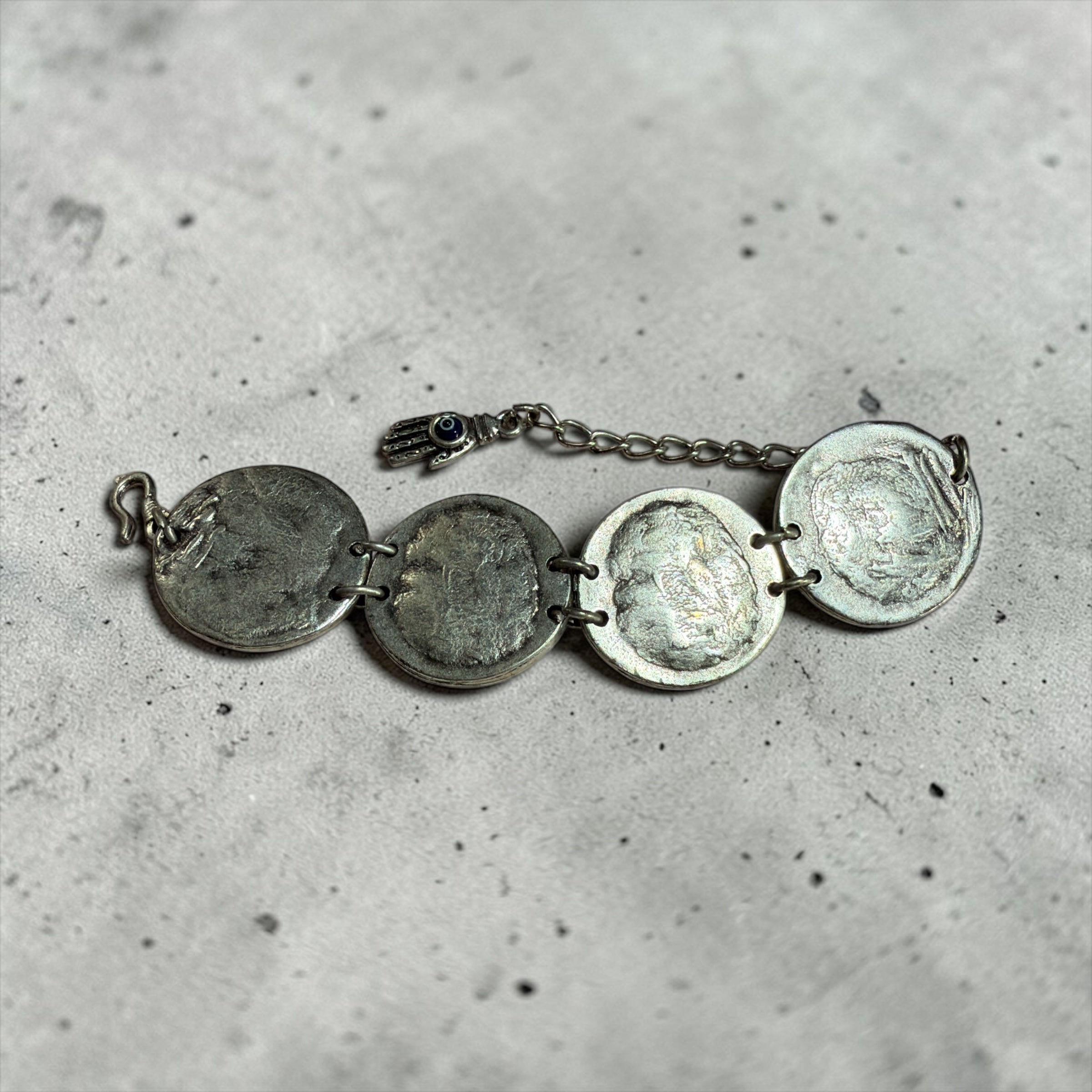 RED CABOCHON BRACELET